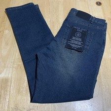 VGB Vintage Genes Black Slim Fit Comfort French Terry Denim Jeans Men's W30x30L