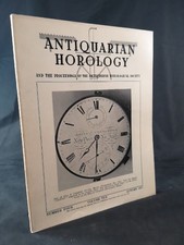 Antiquarian Horology and the Proceedings of the Antiquarian Horological S 689023