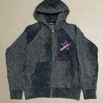 Hysteric Glamour Leopard Print Zip Hoodie Y2K 90s | eBay