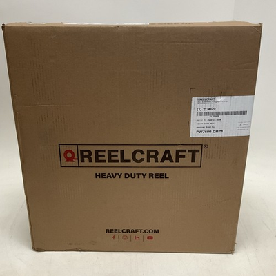 #ad NEW Reelcraft PW7600 OPH1 Heavy Duty Pressure Washer Hose Reel 50ft 3 8quot; I.D. #1 $699.99