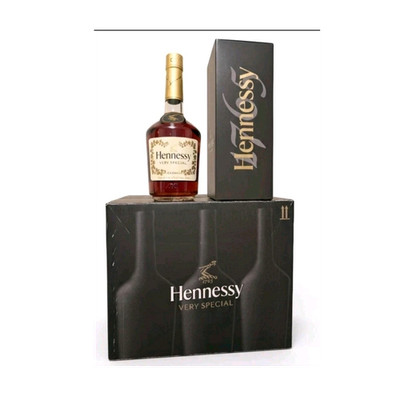 6x Hennessy Very Special Cognac 40,1 50%