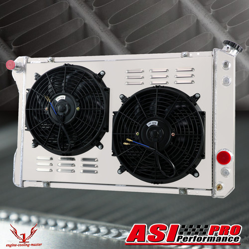 4-ROW RADIATOR FAN SHROUD Fit 198292 CHEVY CAMARO,PONTIAC FIREBIRD TRANS AM V8/