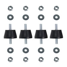 AC Rubber Anti Vibration Mount Pads Shock Absorber Mini Split Bracket M8