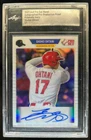 2021 Leaf Pro Set Metal Shohei Ohtani Ivory Pre-Production Proof Auto #1/1Opens in a new window or tab