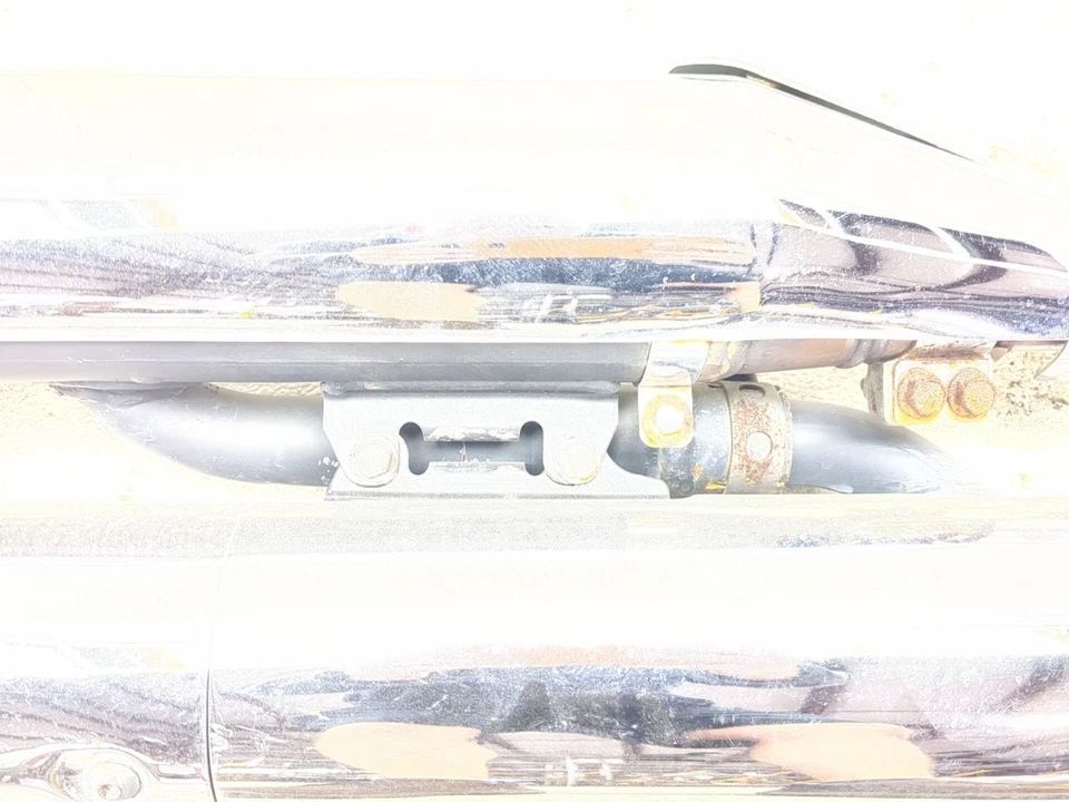 04-08 Honda VTX1800R VTX 1800 Full Exhaust Header Pipe Muffler - Image 4 of 4