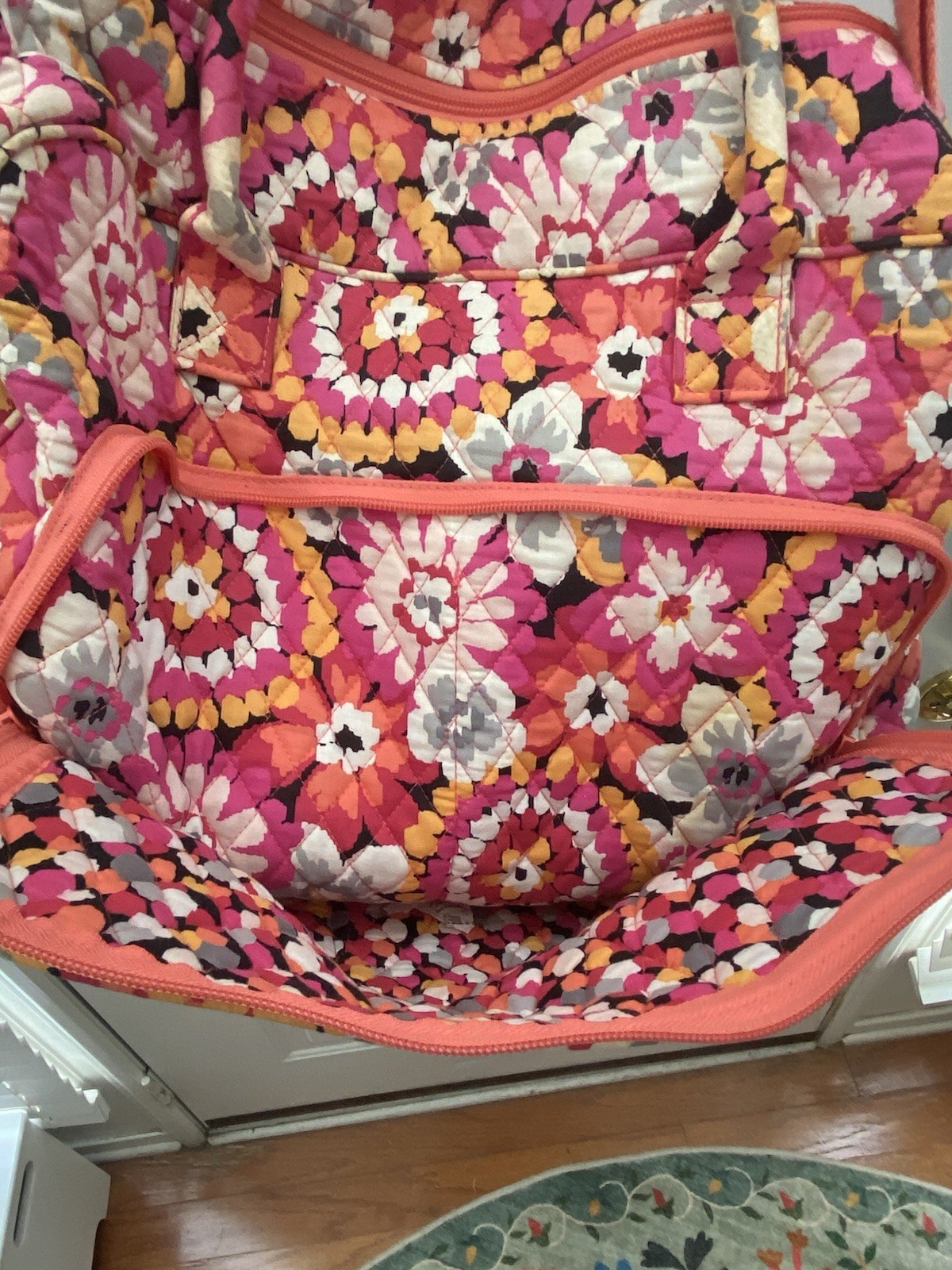 Vera Bradley Weekender  Bag Pixie Blooms Floral A… - image 5