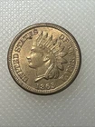 1863 indian head cent FD￼12