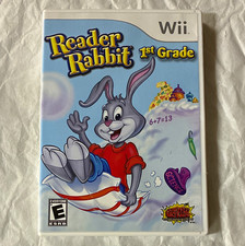 Graffiti Reader Rabbit 1st Grade Nintendo Wii w/ Manual E Educational 2008 NTSC