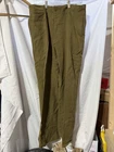 Vintage WW2 US Army Wool Field Trouser Pants OD Serge Military 1940s 36x33 NAMED