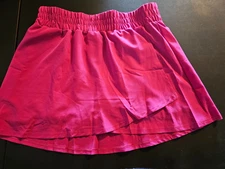 SKORT SKIRT Shorts Mini Short Sz XL  Mauve Pink