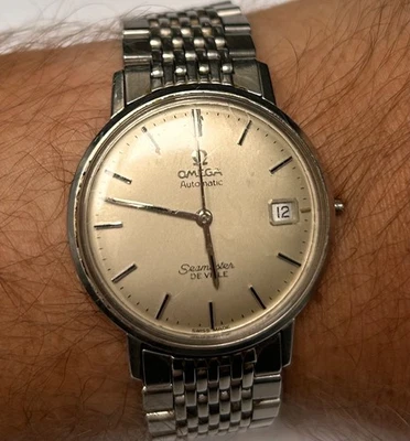 Vintage Omega Seamaster De Ville Automatic Date – circa 1960s IN NEED OF REPAIR - Image 1 of 4