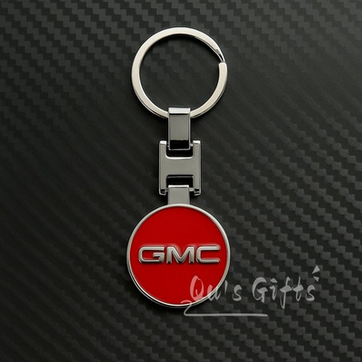 #ad GMC Double Sided Chrome Enamel Keychain US Seller Free Shipping $13.99