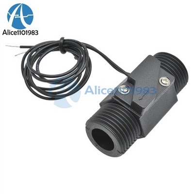 AC 220V 3A 22mm Plastic Vertical Horizontal Magnetic Water Flow Switch w/Sensor 