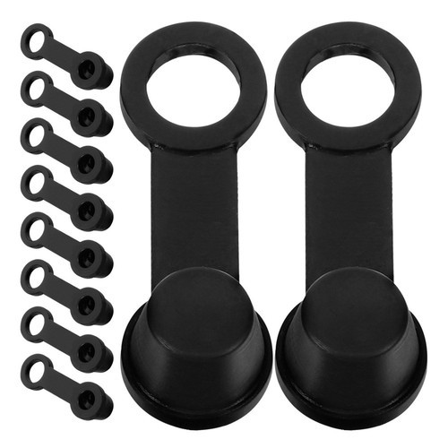 18PCS Black Brake Dust Cover, Rubber Dust Stem - View #9