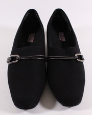 Escarpins Noirs Munro Jenna - Taille 9W, Bout Carré, Talon Bloc - Neuf Sans Boîte