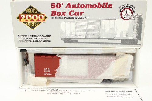 Coche de caja Proto 2000 escala HO GTW Grand Trunk Western 50' #591225 | Zustand: New