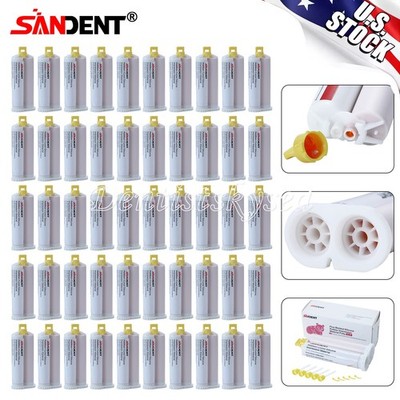 Dental Impression Material VPS Light Body Fast (2 Cartridge & 5 Tips) PVS L