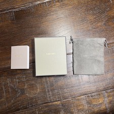 Tom Ford Authentic Designer Small Gift Box 5.5x4.5x1.5  Gray Dust Bag Care Card