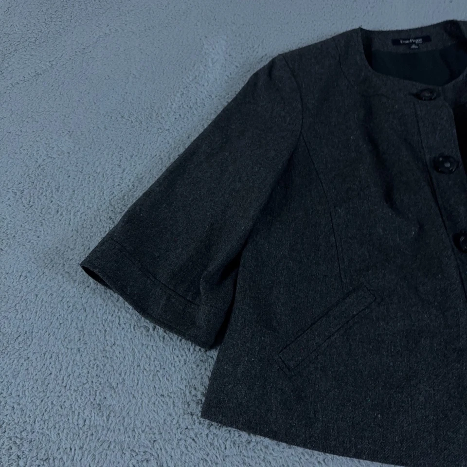 Evan Picone Pant Suit Womens 2X Multicolor Wool Blazer Trousers Slacks 2 Piece - Image 3 of 4