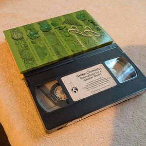 Rare VHS Tape Green Chemistry Innovations For a Cleaner World (2000)