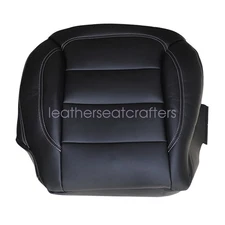 For 2012-2015 Mercedes Benz ML350 4Matic Driver Bottom Leather Seat Cover Black