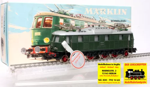 MÄRKLIN 3024: Elektrolok E18, 1960er Jahre mit Schachtel und Siegel, H0 [E]