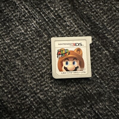 Super Mario 3D Land Japanese Game Nintendo 3DS - US Seller