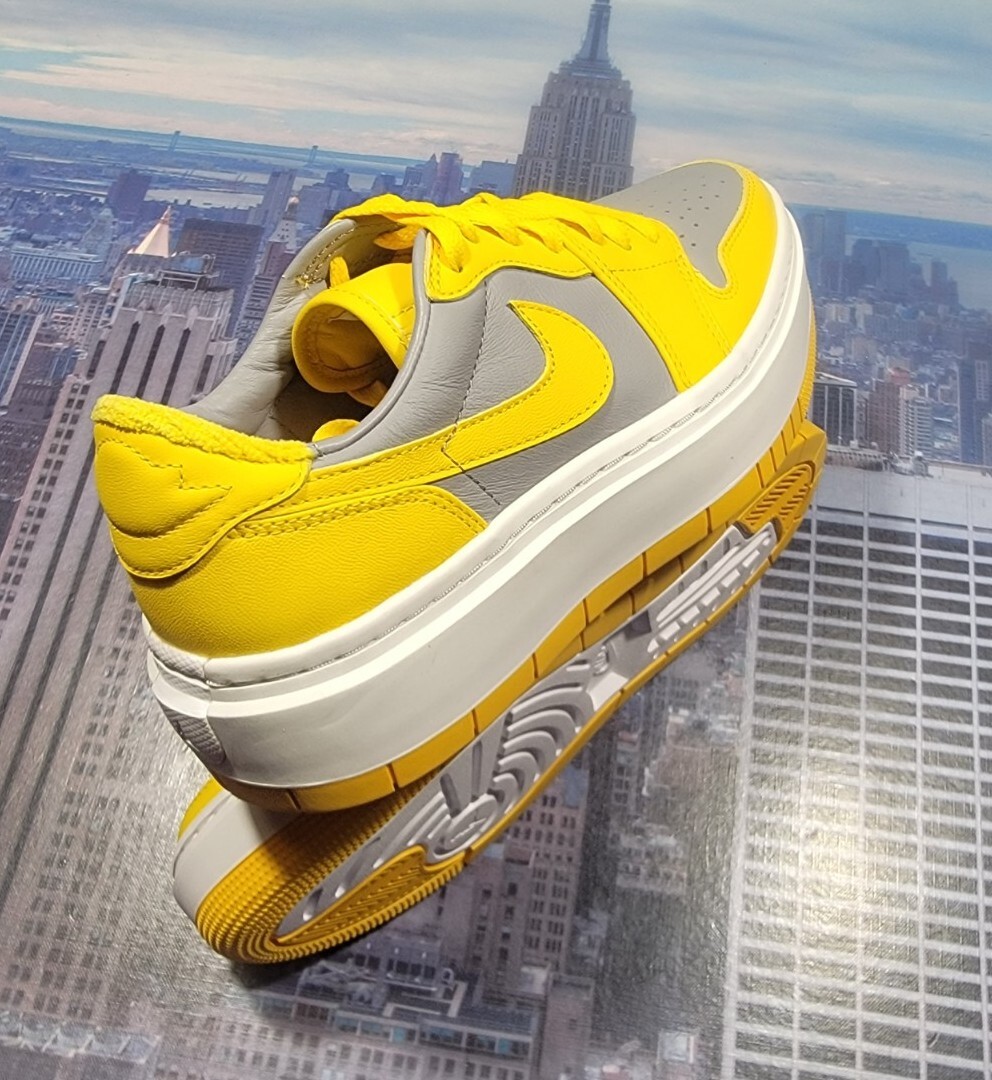Nike Air Jordan 1 Elevate Low Cement Grey/Varsity Maize Womens