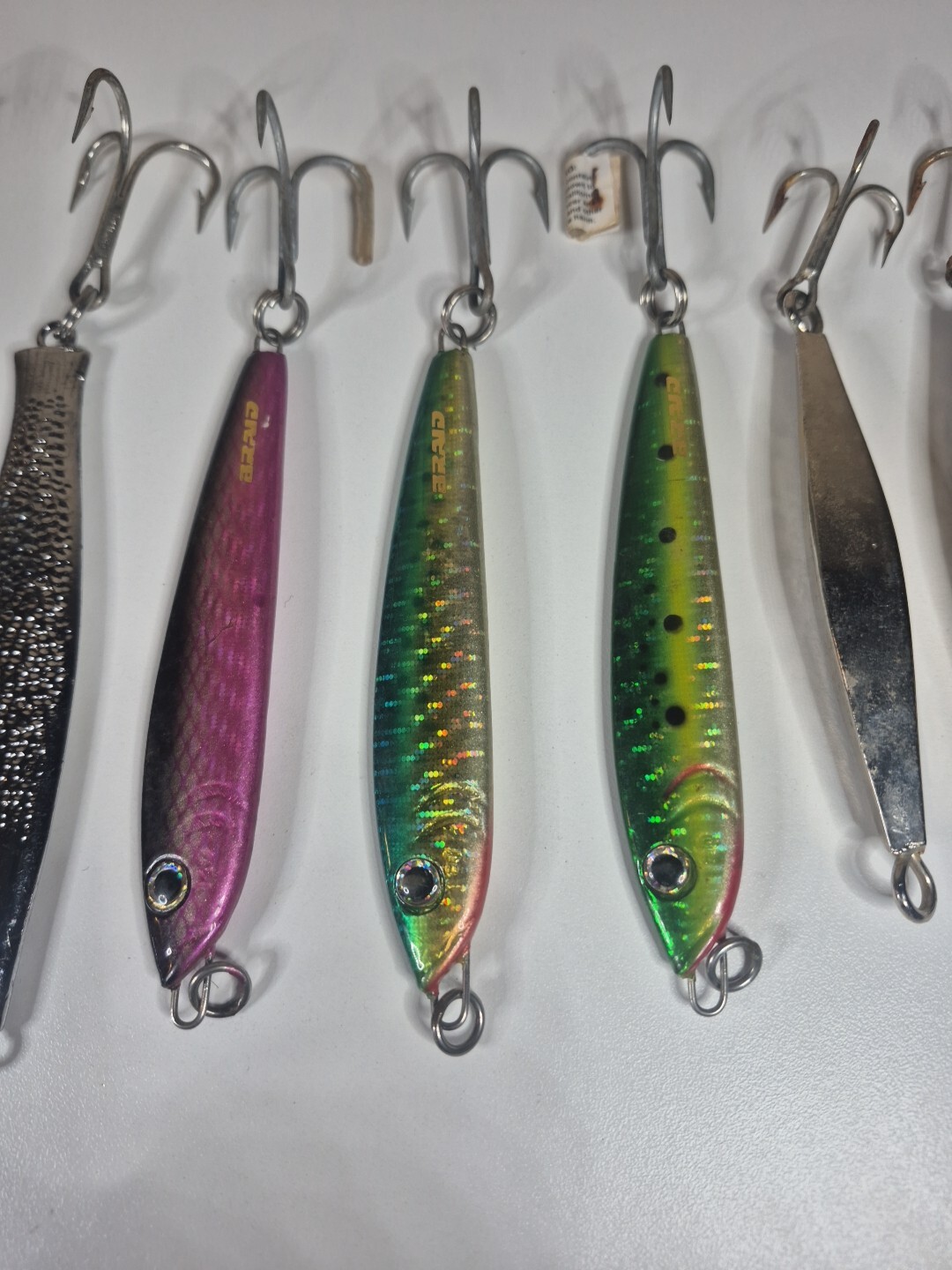 Saltwater Jig Spoons Lot ~ Braid Slammer ~ Evans Stingsilver ~ Krocodile ~ - Image 5