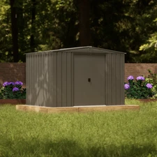 New Yard Outdoor Metal Storage Shed for Tools, Lawn & Garden