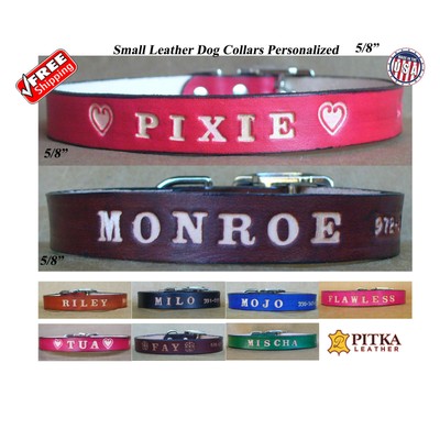 custom puppy collars