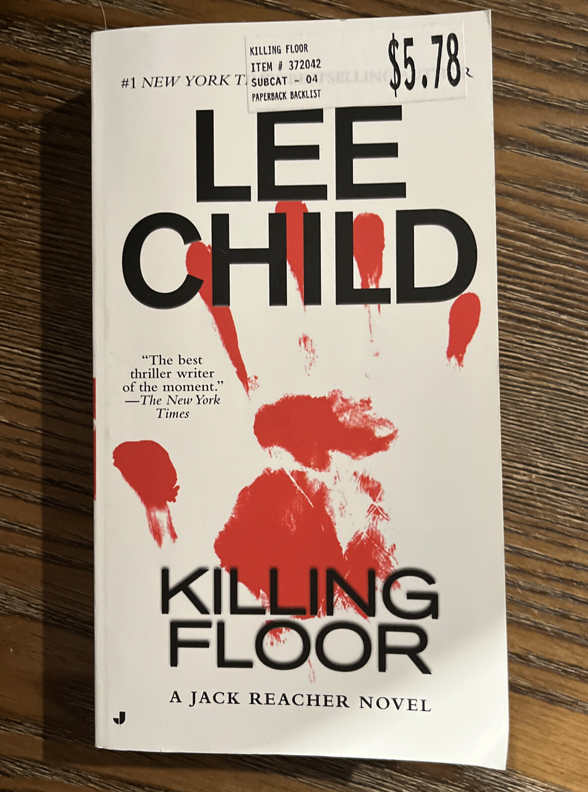 Killing Floor (Jack Reacher, No. 1) Mass Market Paperback By Child