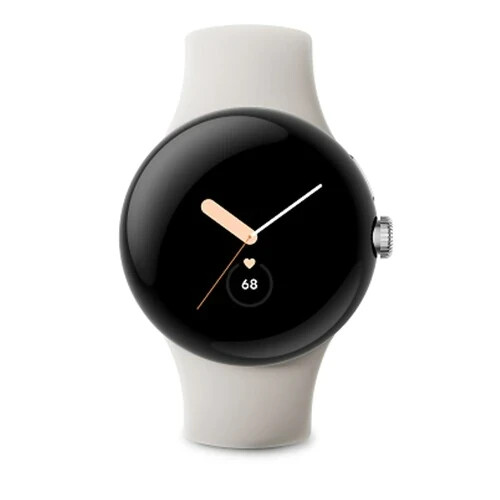 Google Pixel Watch - 41MM - WIFI + LTE - Silver - A Excellent | eBay