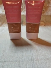 2-COVERGIRL-Clean Fresh-Skin Milk-NOURISHING Foundation-590 TAN/RICH-1 FL. OZ.