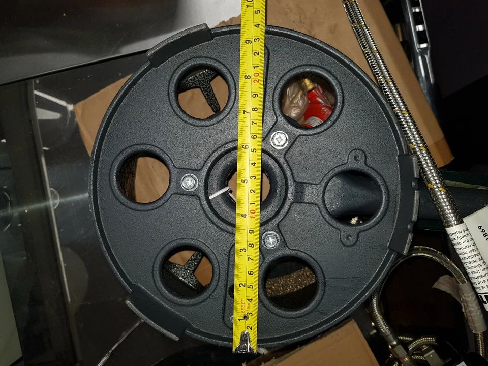 Safe Ex-High Pressure Max130Mj Gas Wok Burner 1.8M Braided Hose Adjust Regulator - image 4 of 4