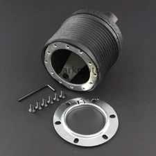 Black Steering Wheel Hub Boss Kit Fits For PEUGEOT 106 206 306 206CC 206SW Car