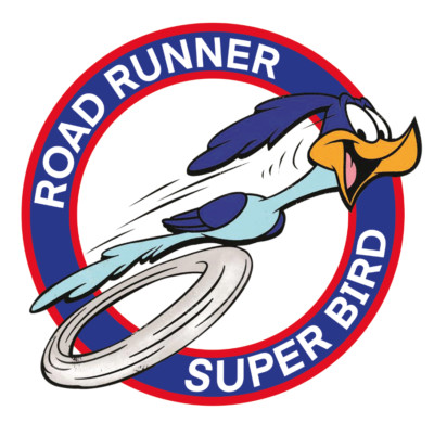 ROAD RUNNER SUPER BIRD Aufkleber Coyote Plymouth Motorsport Fun V8 10cm Breit !