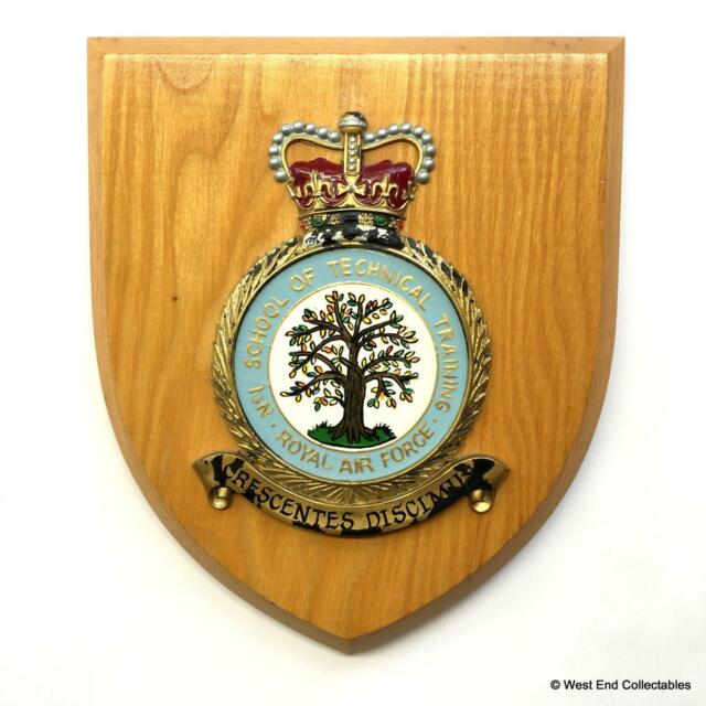 Raf N.1 Scuola Di Tecnico Formazione Distintivo Placca Scudo Reale Air Force Un