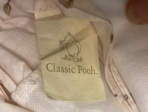 New Disney Classic Winnie The Pooh Crib Skirt Dust Ruffle A Bear & His Things - Picture 5 of 5