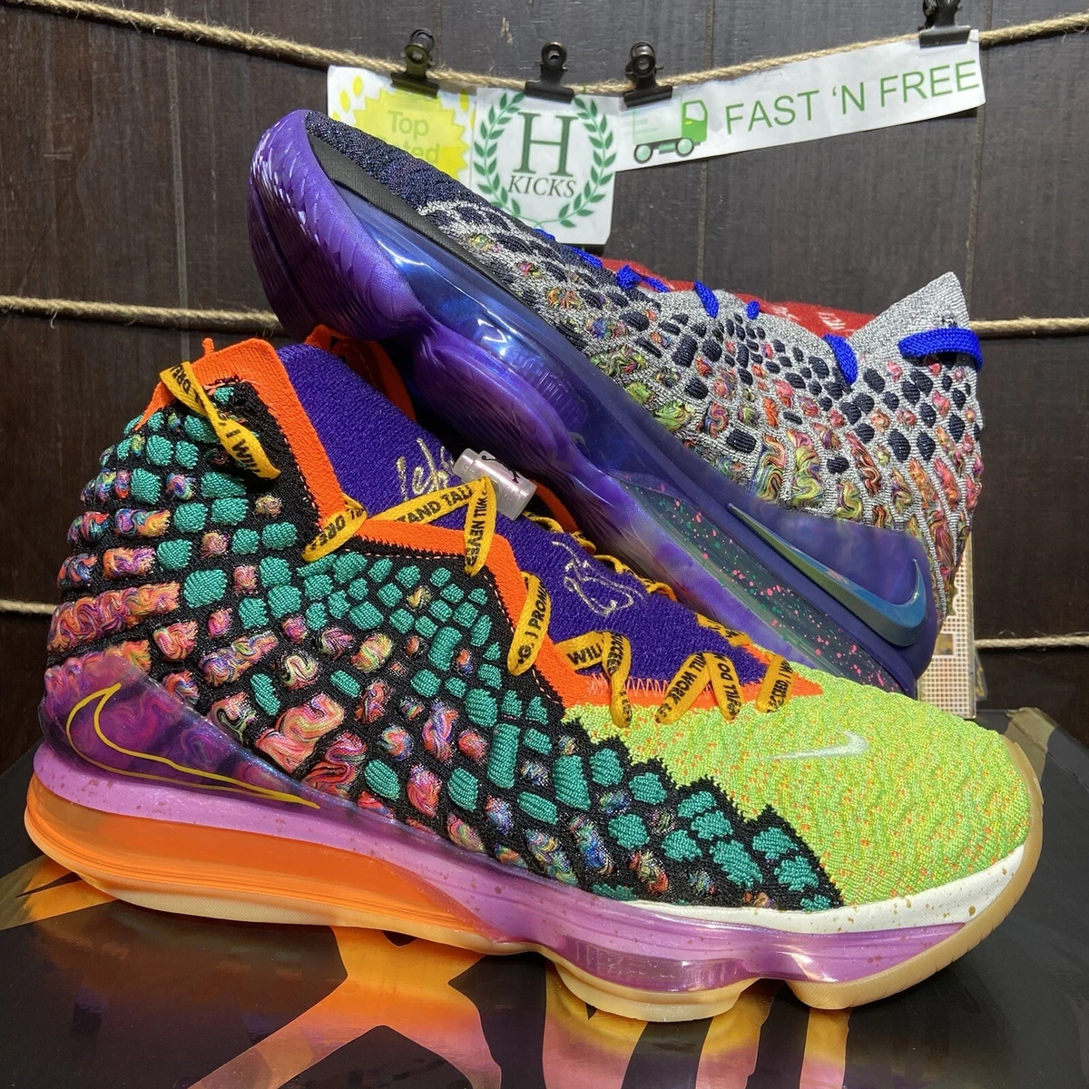 NIKE LEBRON XVII WTW レブロン 17 WHAT THE