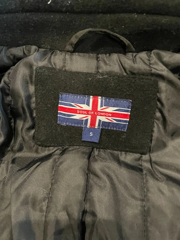 Abrigo de lana Soul of London - Talla S - ¡USADO SOLO UNA VEZ! Foto 2 de 4