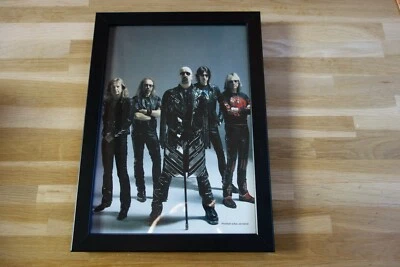 JUDAS PRIEST - POSTER ORIGINAL ENCADRE !! ORIG PICTURE FRAMED - Photo 1/3