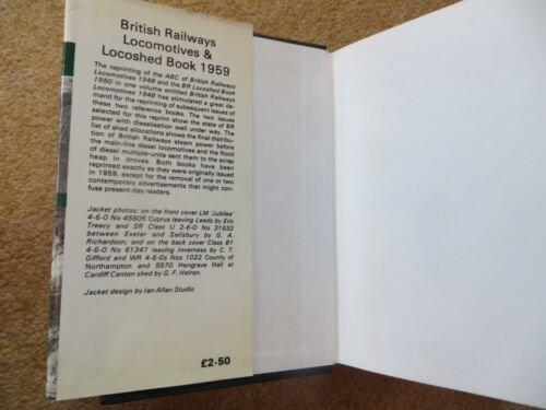 IAN ALLAN 1959 COMBINED VOLUME virtually unused see description british railways - Picture 2 of 19