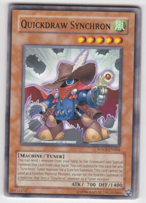 Yu-GI-OH Quickdraw Synchron Common englisch SOVR-EN004 Schnellziehsynchron