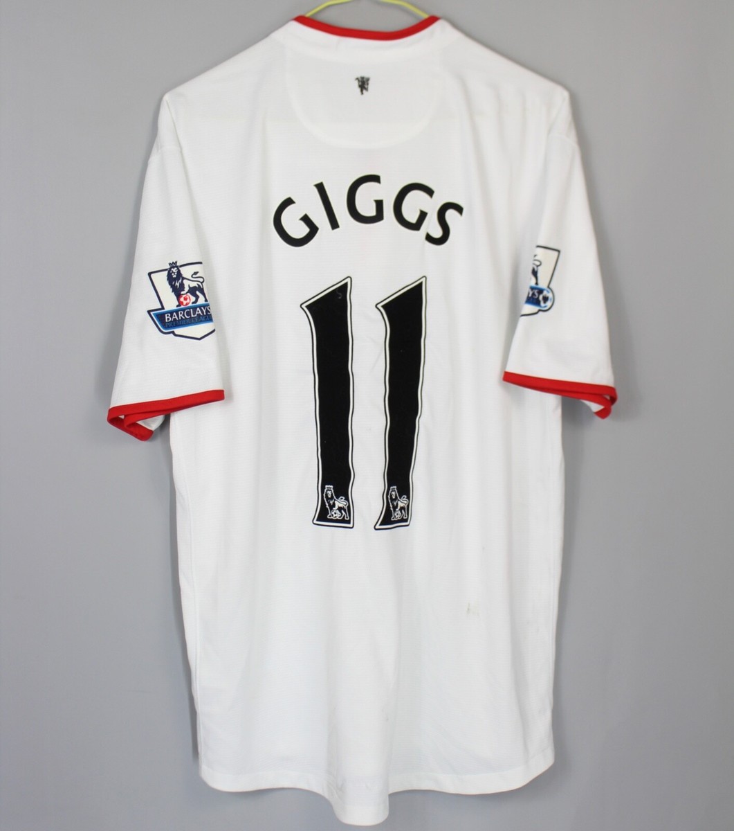 MANCHESTER UNITED 2012 2014 AWAY SHIRT FOOTBALL SOCCER
