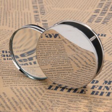 60mm 5X Round Metal Foldable Magnifier  Pocket Magnifying Glass for Reading