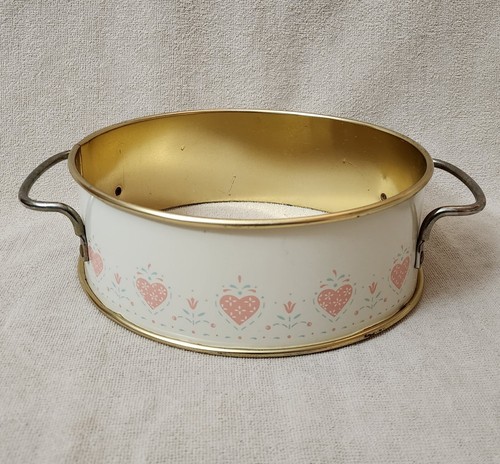 Pyrex Corning Forever Yours Dish Carrier 624 Metal Round Casserole Holder