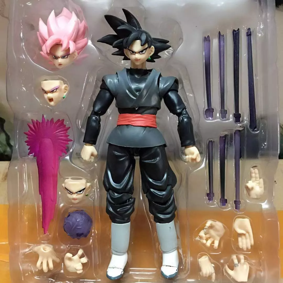 Kit Boneco Dragon Ball Z Action figure Goku, Cell, Goku Black