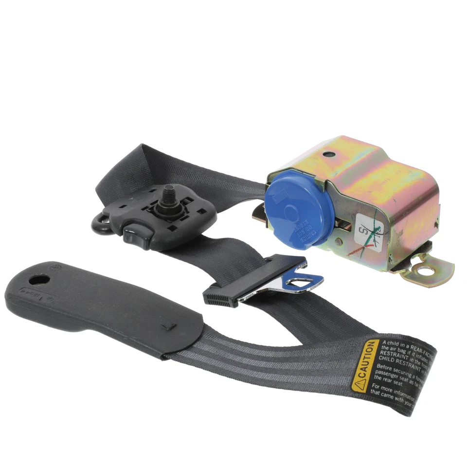 Conjunto y retractor de cinturón de seguridad delantero genuino GM 1996 Pontiac Sunfire 12532173 Foto 2 de 4