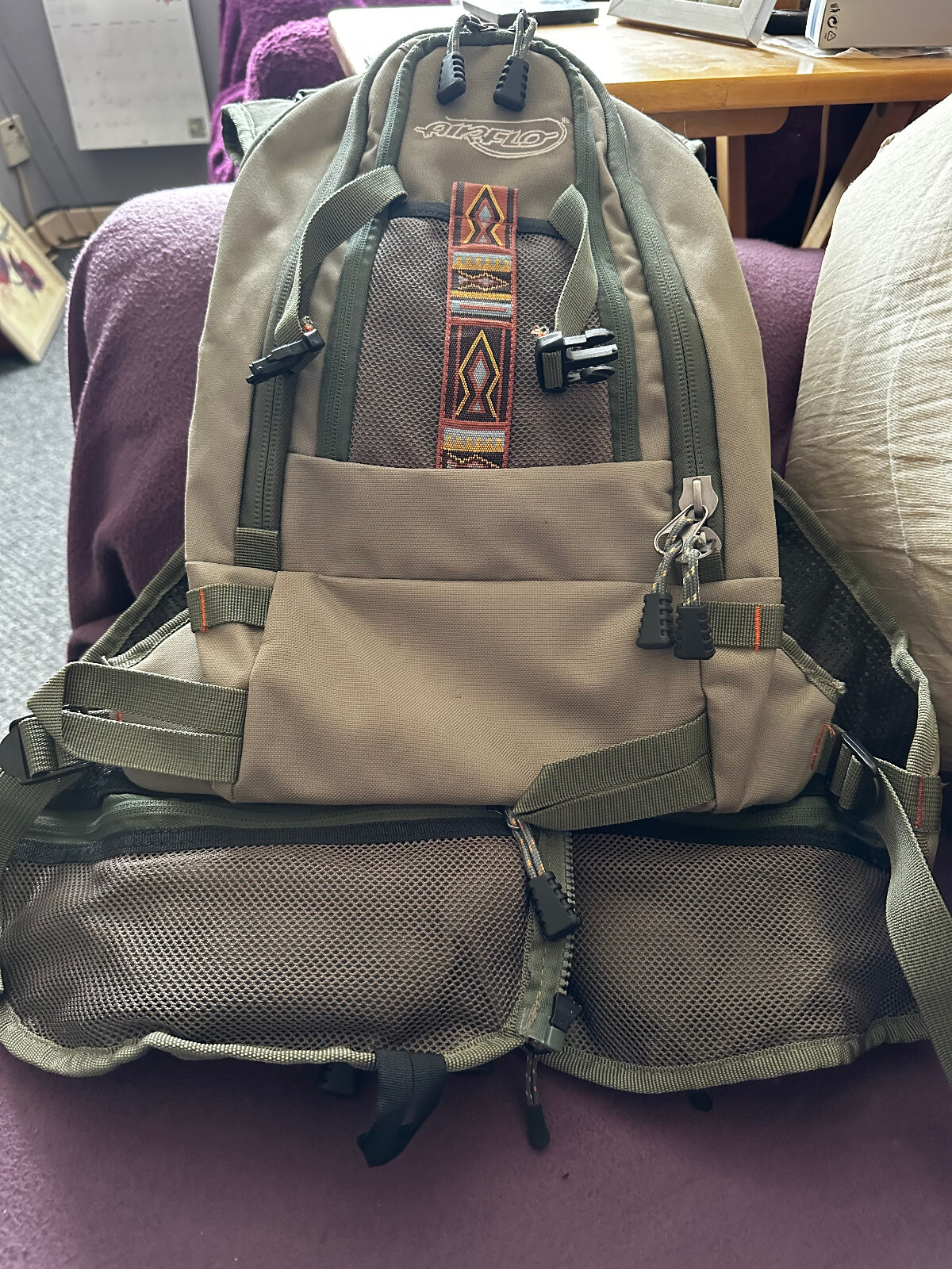 Airflo outlander vest and backpack with accessories eBay